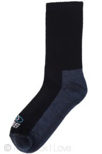 Cotton Blue Safety Boot socks