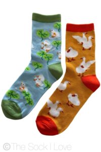Geese Pond socks