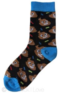 Happy Poo Time socks