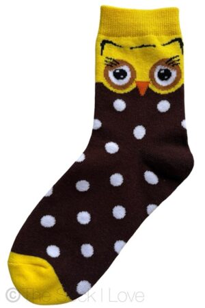 Yellow Owl socks