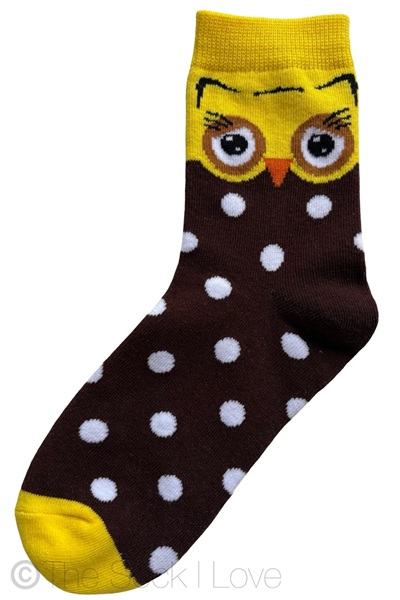 Yellow Owl socks