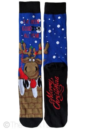 Good Christmas Moose socks