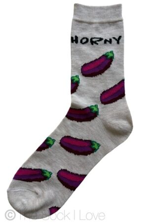 Horny Eggplant socks