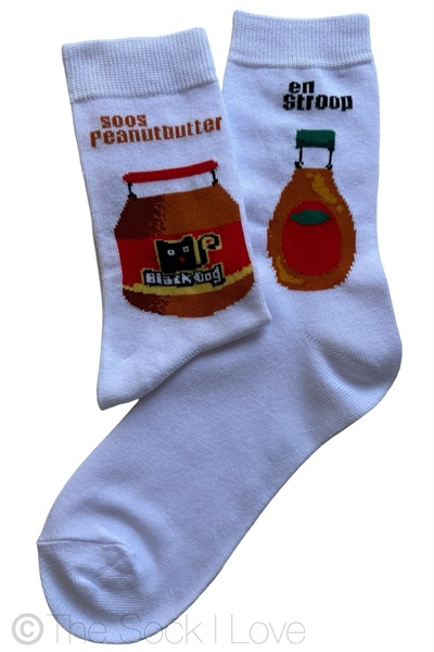 Peanutbutter en Stroop socks (2 pairs)