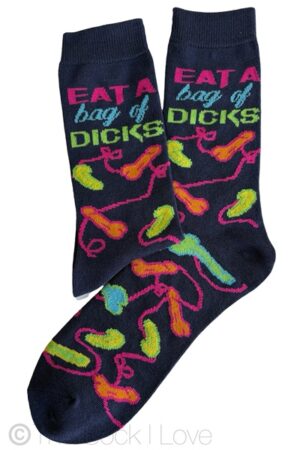 Navy Bag of Dicks socks