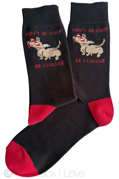 Be Kak Be Lekker socks