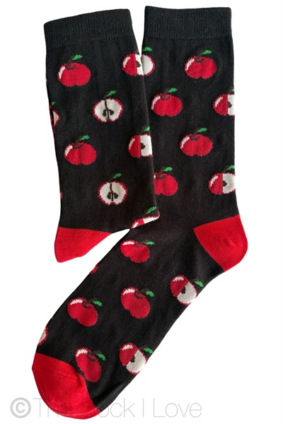 Juicy Red Apple socks